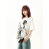 ストリート FuckingWorthプリント Tシャツ T922