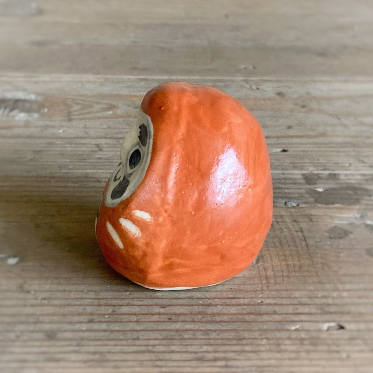 だるま　ブレイクタイム　(染付・下絵)