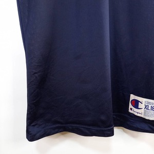 90s　アメリカ製　チャンピオン　タンクトップ　メッシュ　USA　ネイビー　XL
