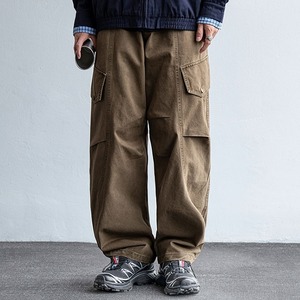Multiple Pocket Wide Leg Cargo Pant [2169]