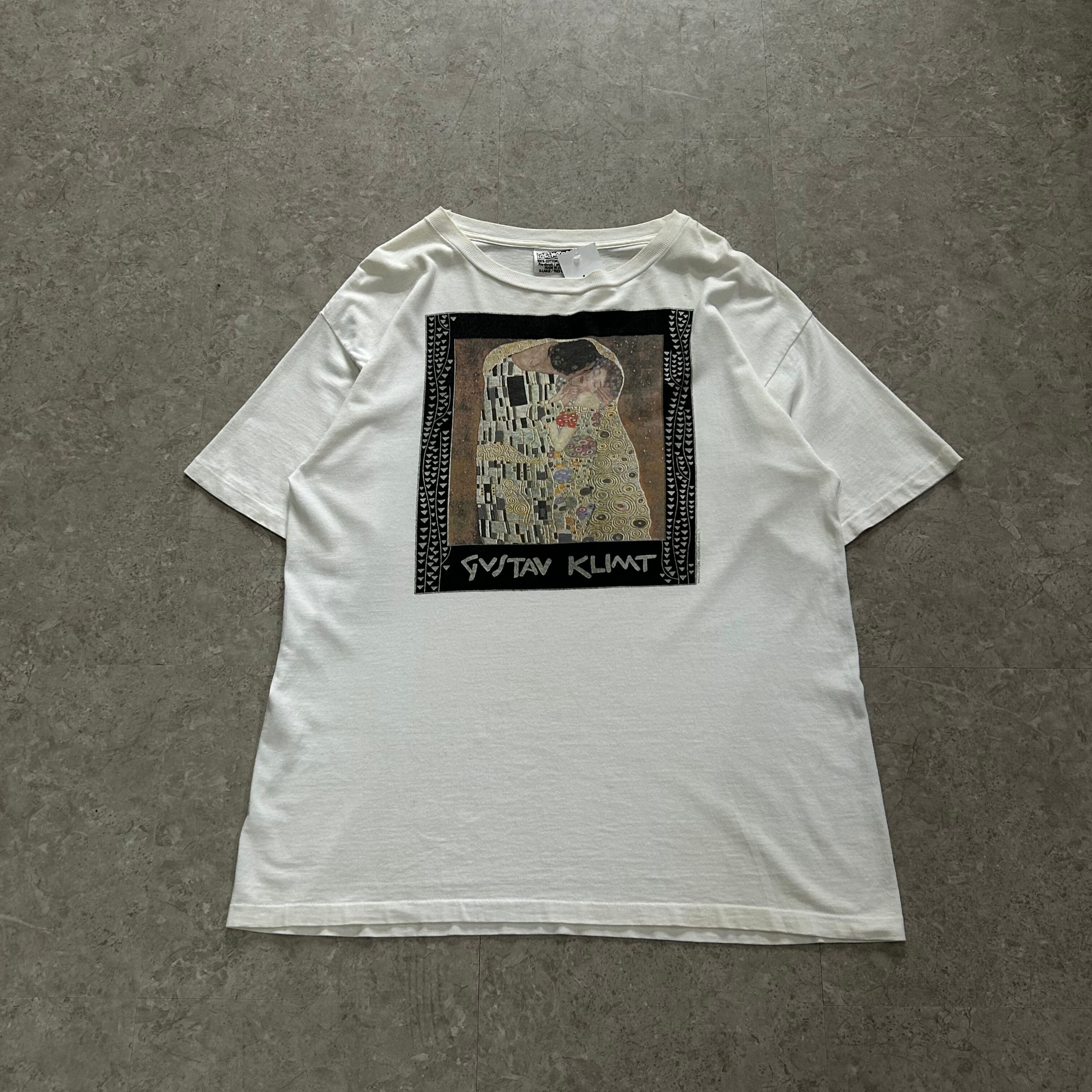 1992s GUSTAV KLIMT "the kiss" T-shirt【仙台店】