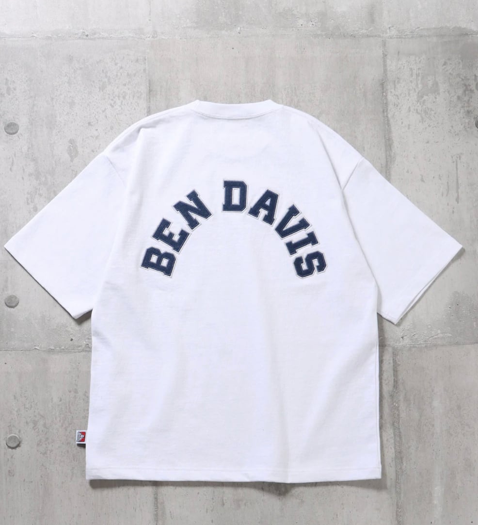 BEN DAVIS (ベンデイビス) バックロゴワッペン ビッグシルエット T