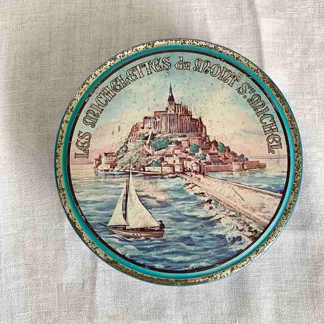 TIN缶 モンサンミッシェル 12OTck1