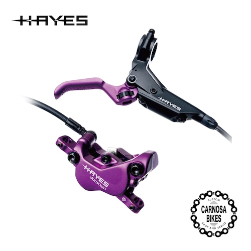 【HAYES】PURPLE HAYES DOMINION A4 BRAKE KIT [パープルヘイズ ドミニオン A4 ブレーキキット] 片側のみ 限定カラー