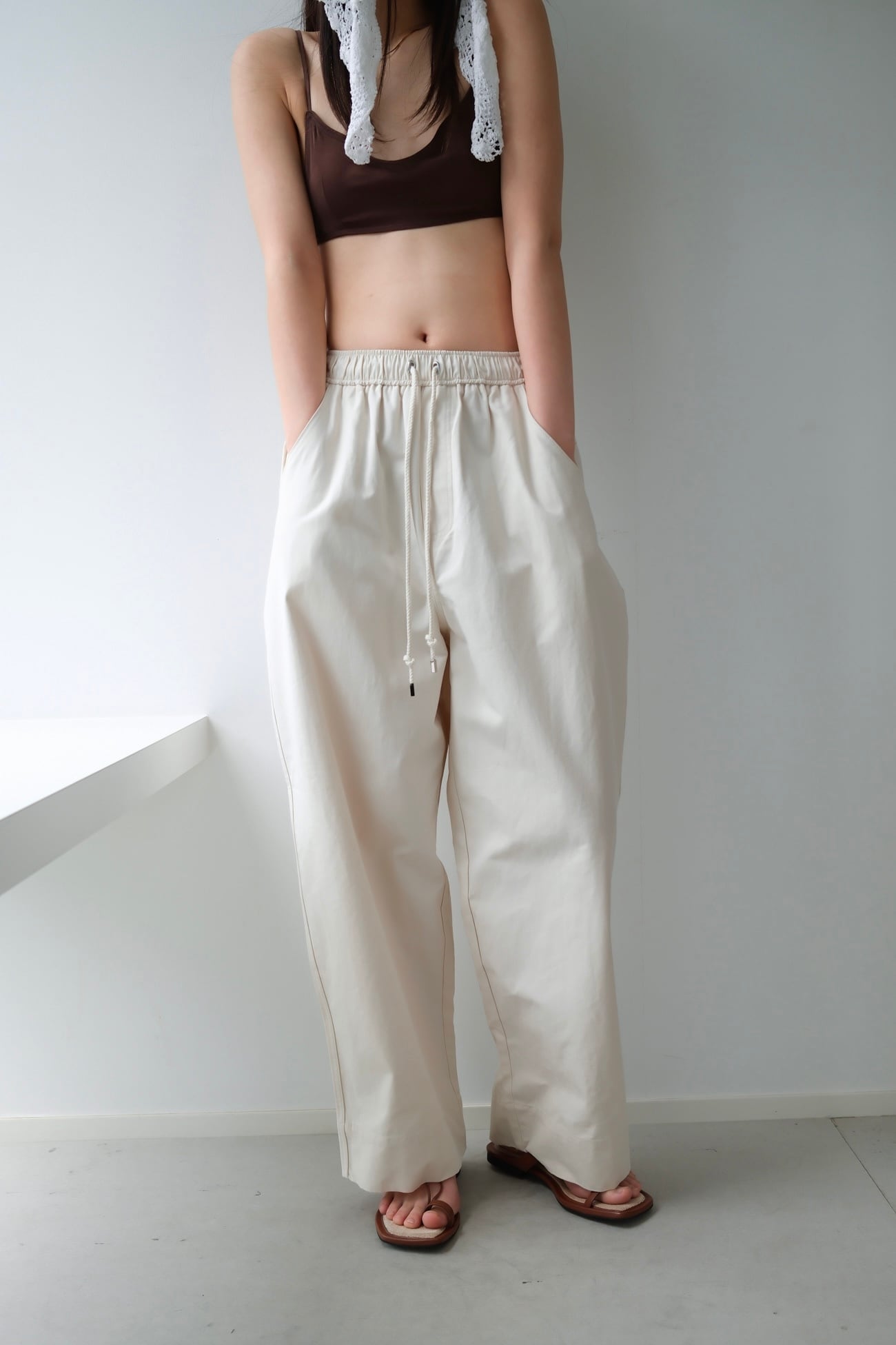 TODAYFUL Easy Chino Pants イージーチノパンツ Ecru