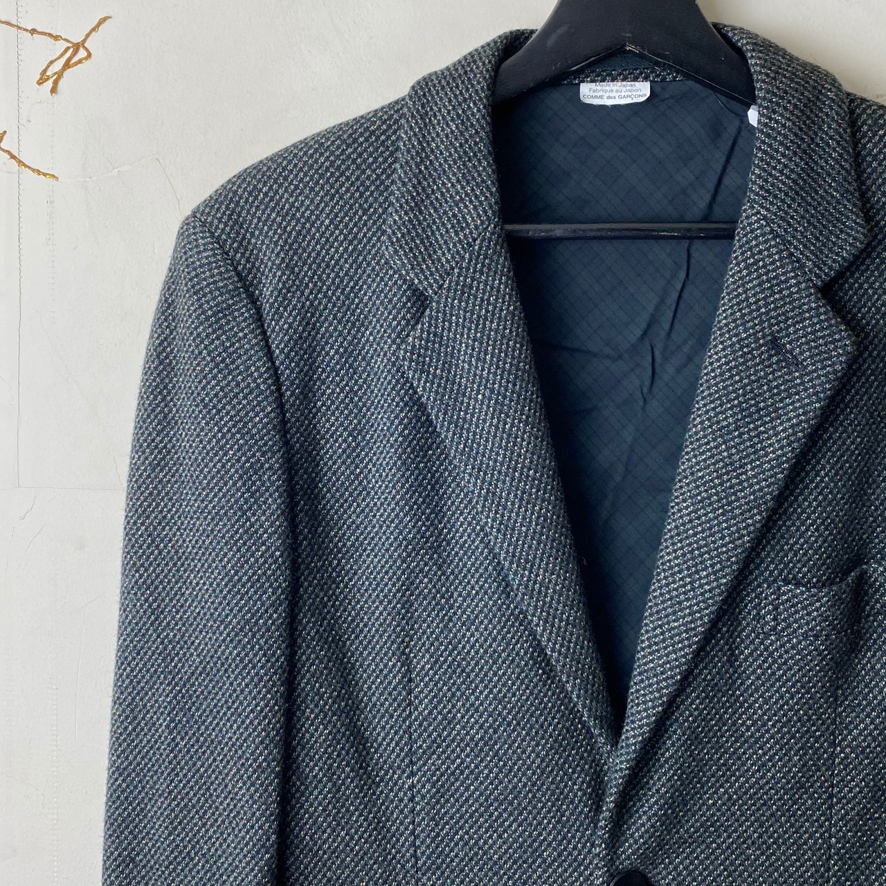 2014AW COMME des GARCONS HOMME DEUX mix wool tailored jacket