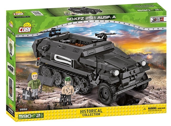 COBI #2552 Sd.Kfz. 250/1 Ausf.A 装甲車 | ミリタリーブロック公式