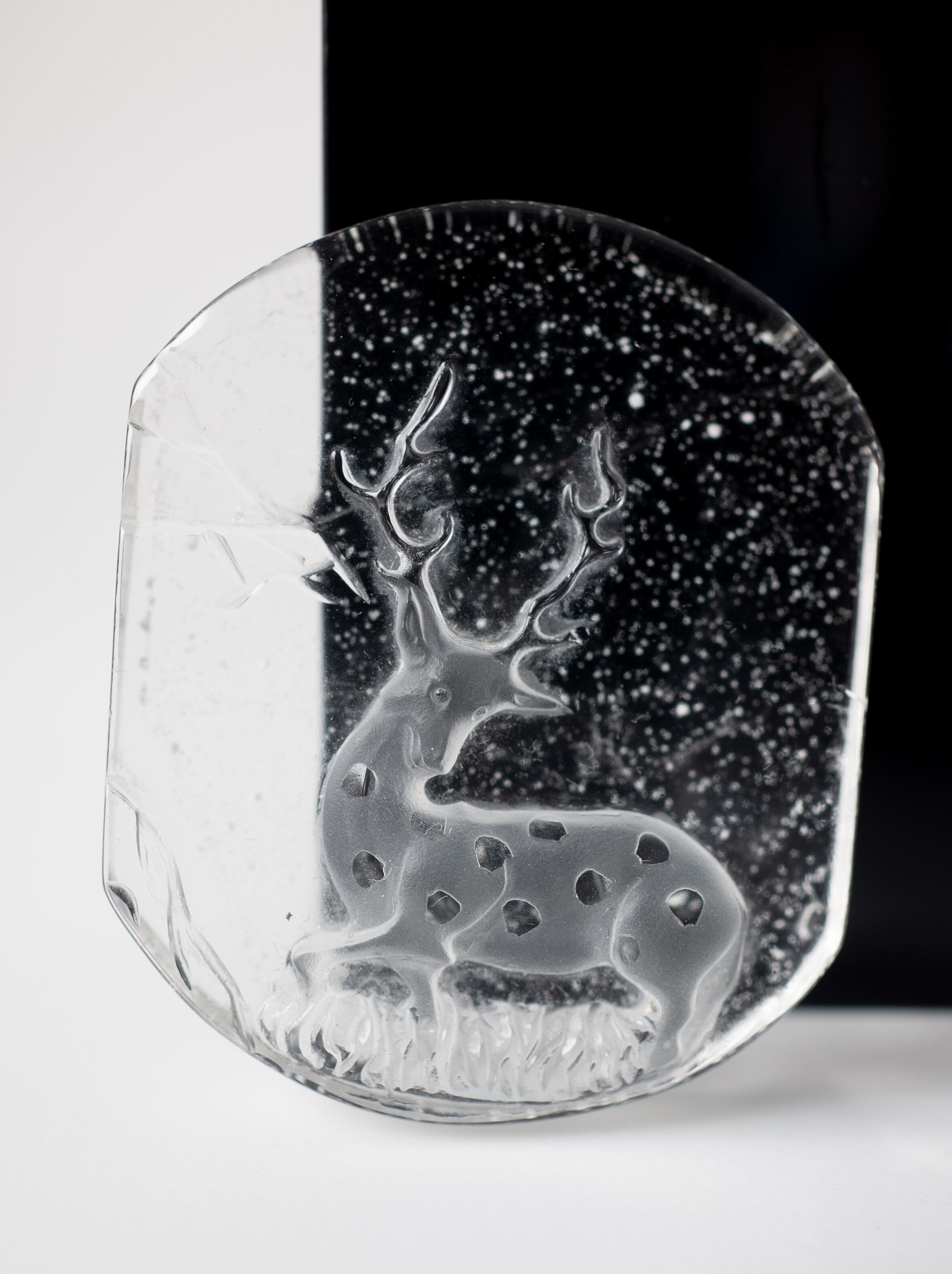 トナカイカービング - クリストバライトインクォーツ - 08