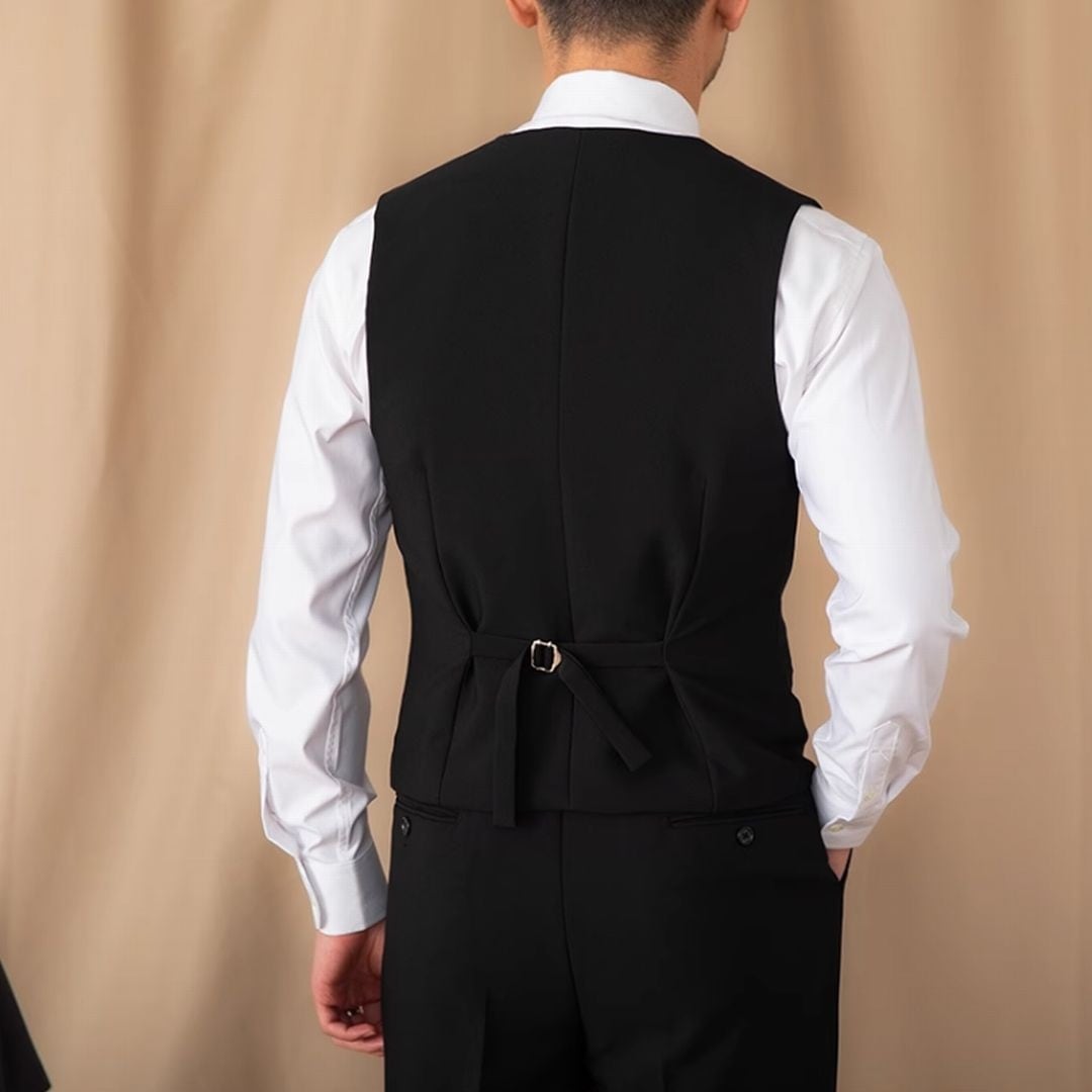 ダブルブレストスリムスーツベスト KA0770 | R-Base