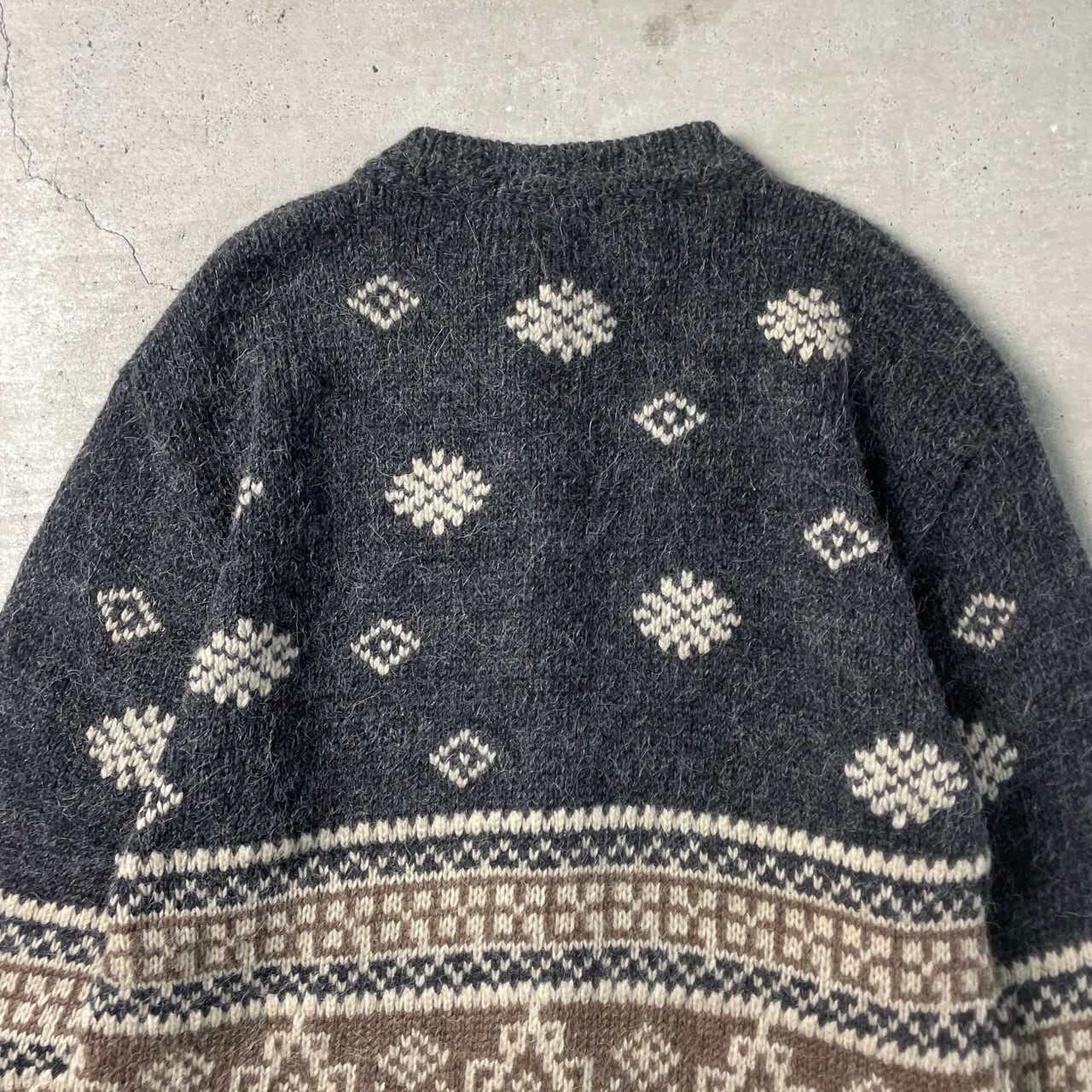 90〜00年代 Eddie Bauer エディーバウアー ウールニットカーディガン