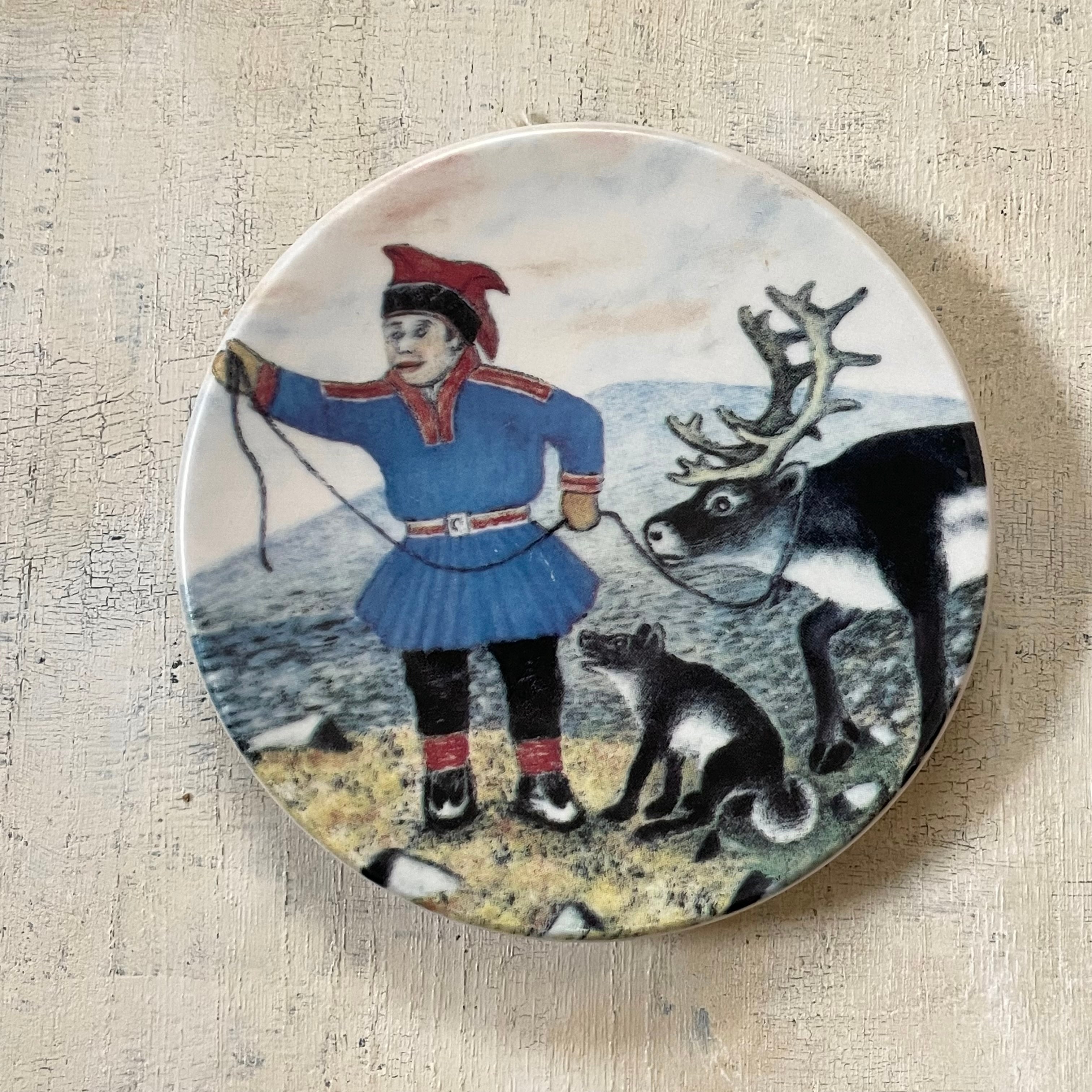 ARABIA サーミ族の飾り皿 | tsuitachi craft&brocante