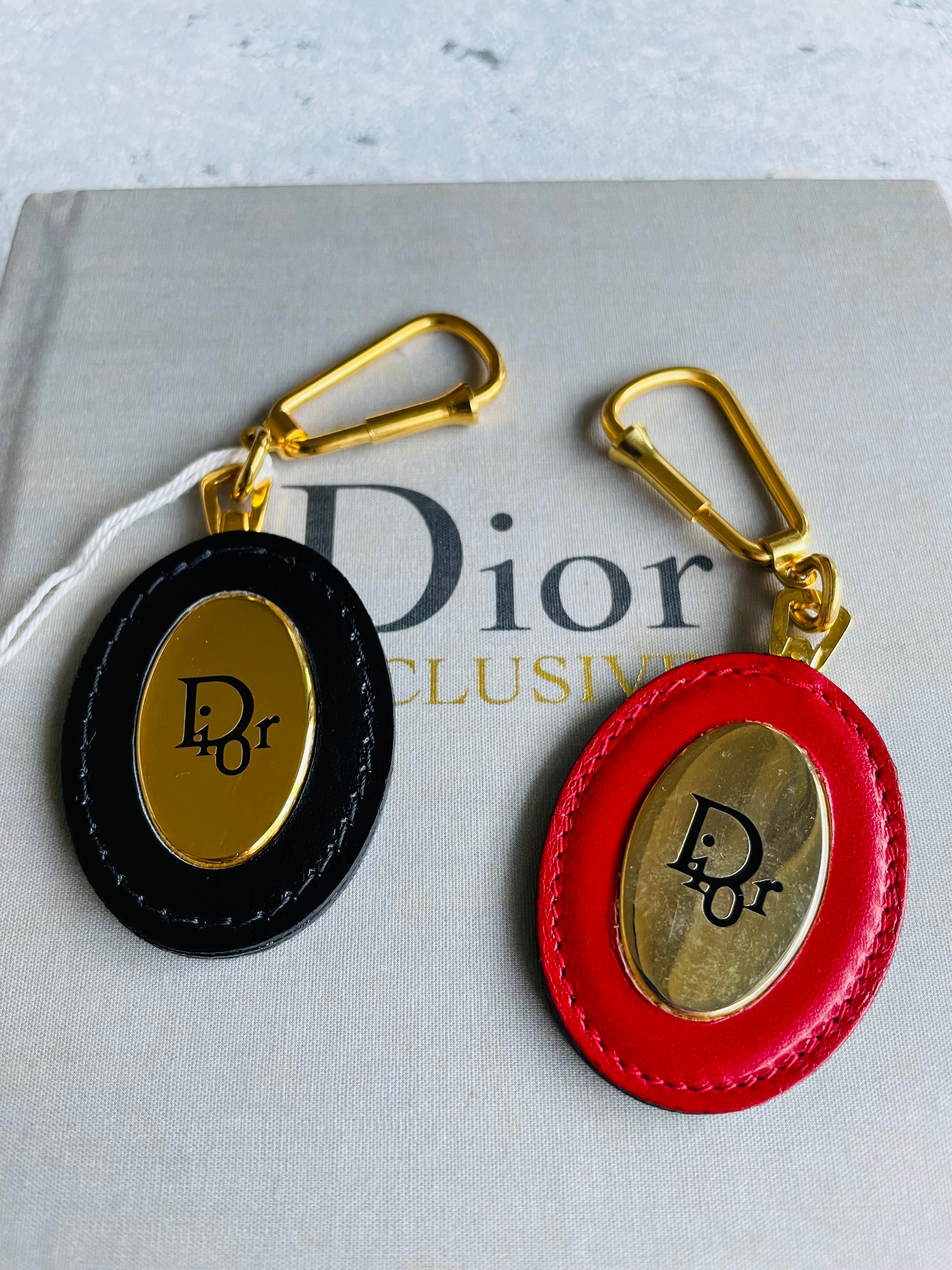 Christian Dior CDボタン キーリング 箱付き Dior dior ディオール