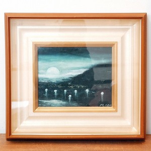 M.ODA・油絵・額入・No.170429-18・梱包サイズ100