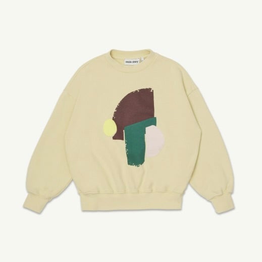 《main story 2026AW》Bubble Sweatshirt / Tortilla
