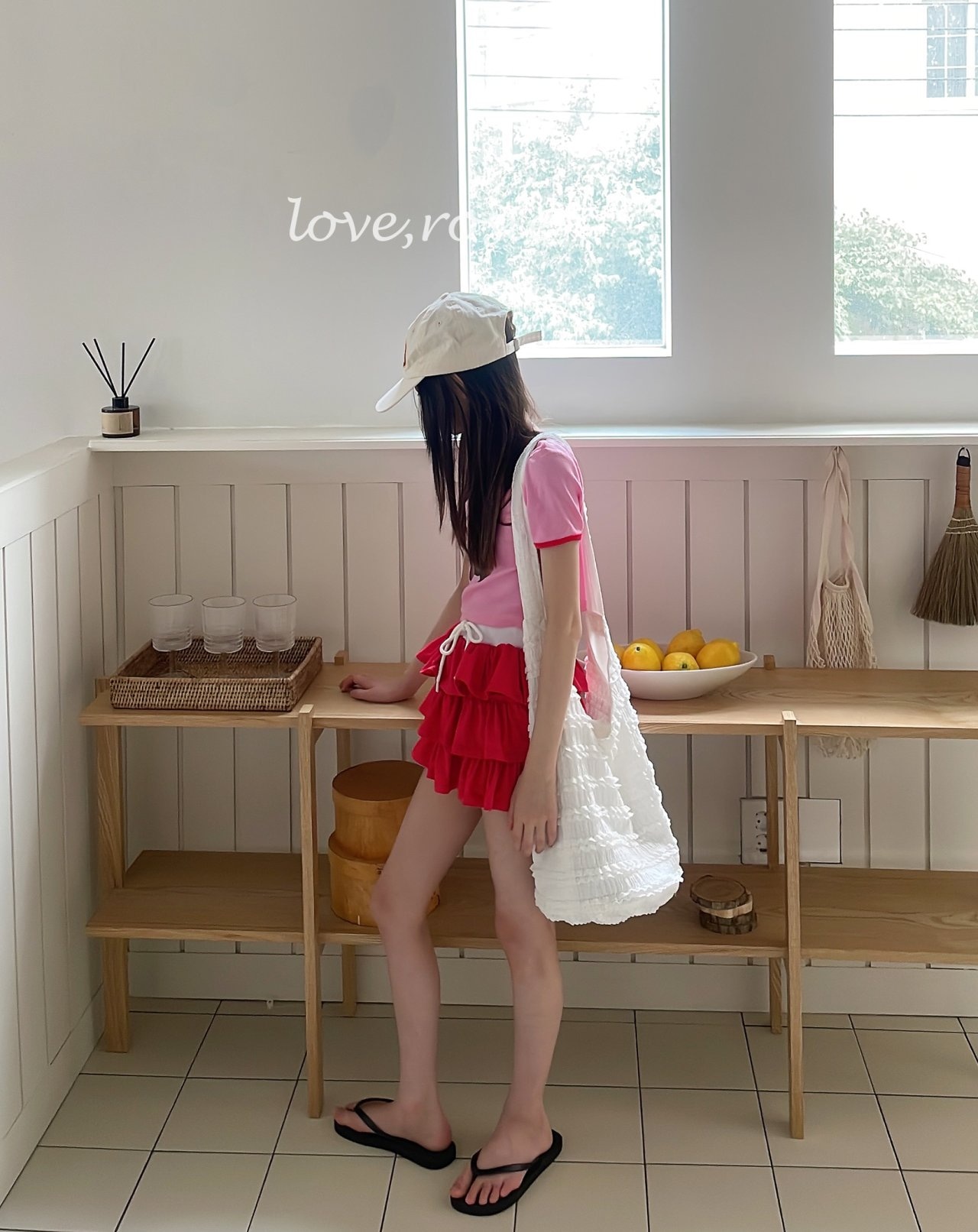[LOVEROSIE] Rappa Bear Tee / [러브로지] 랍빠베어쫄티