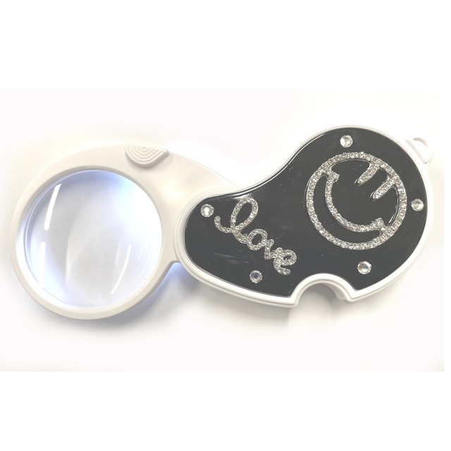 お洒落ライト付きルーペ