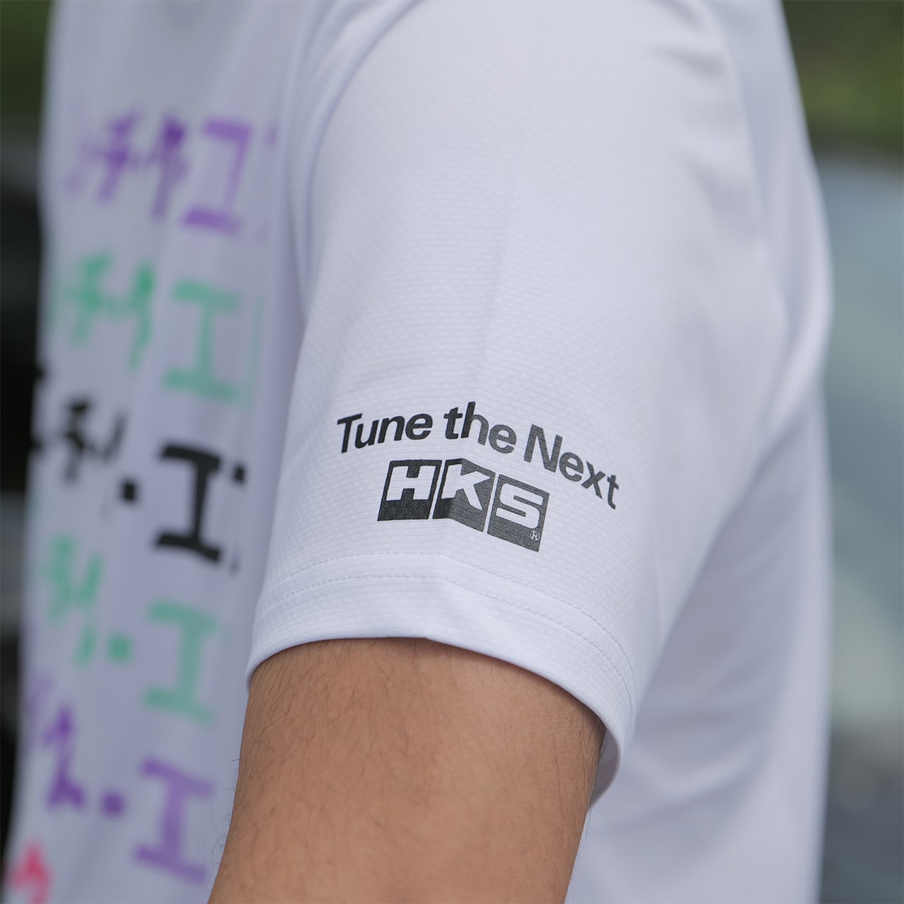 HKS T-SHIRT KATAKANA WHITE M〜4L 658-662 | HKS GATE ONLINE STORE