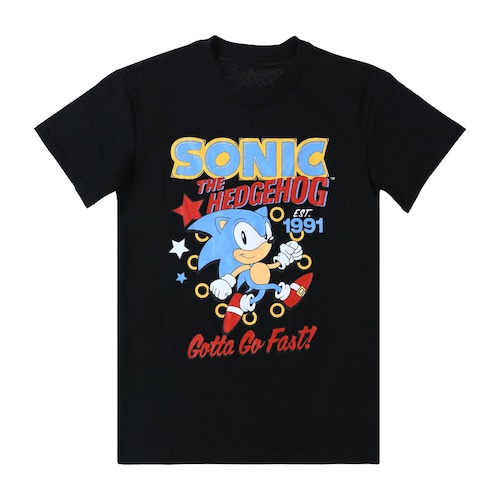 ソニック・ザ・ヘッジホッグ Gotta Go Fast! グラフィック Tシャツ XLサイズ