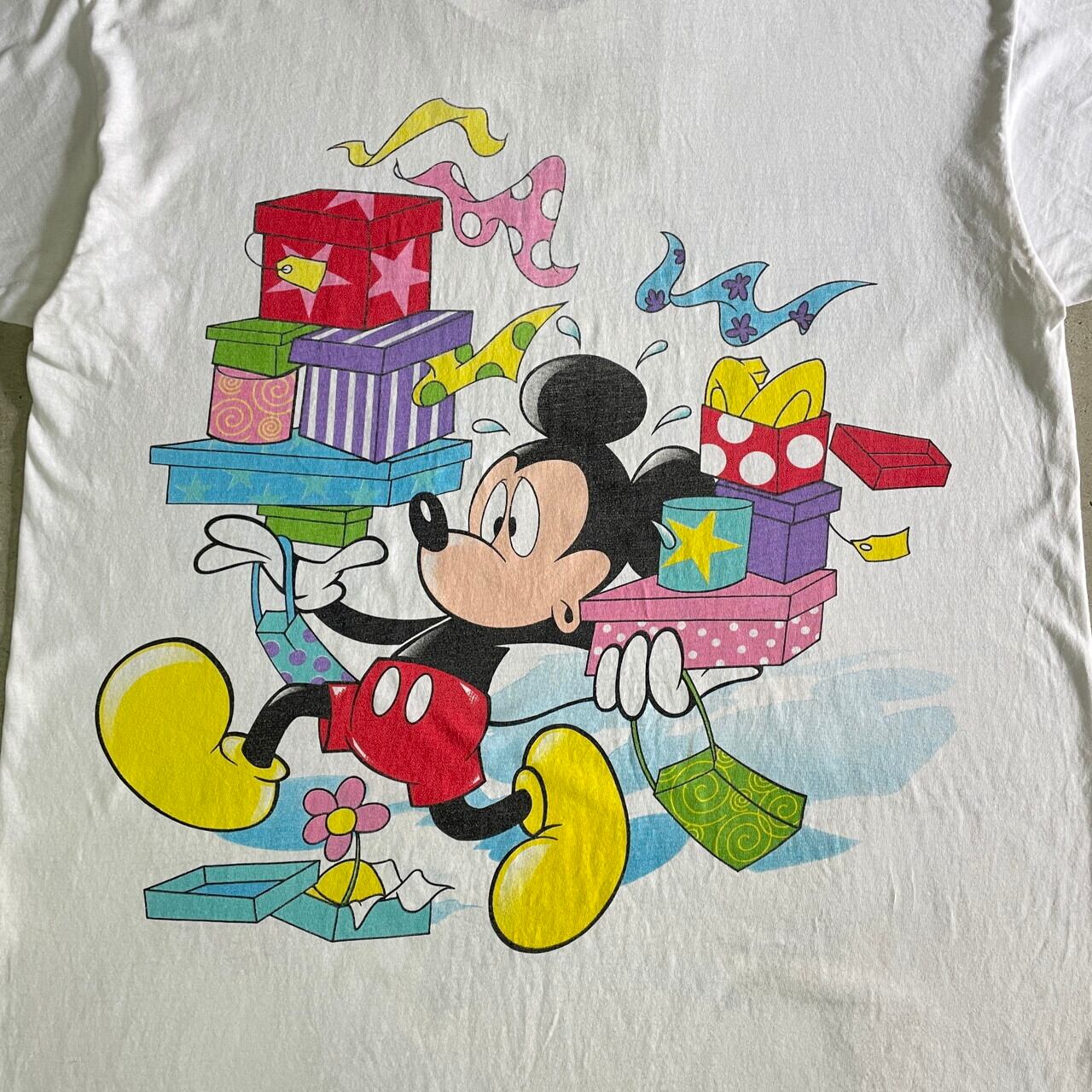 【希少☆USA製90s】ディズニー ミニー両面プリントTシャツ メンズ2XL