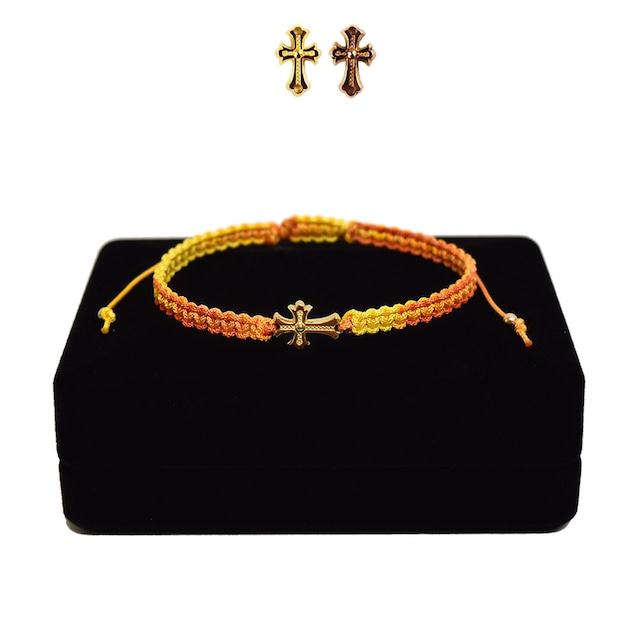 【無料ギフト包装/送料無料/限定】K18 Gold Baby Crux Bracelet / Anklet  YellowOrange【品番 21S2001】