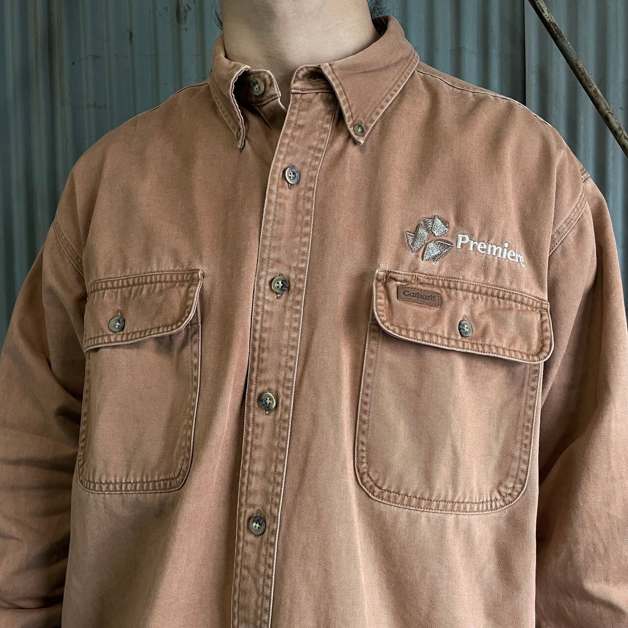 Carhartt カーハート ウールシャツ ブラウン