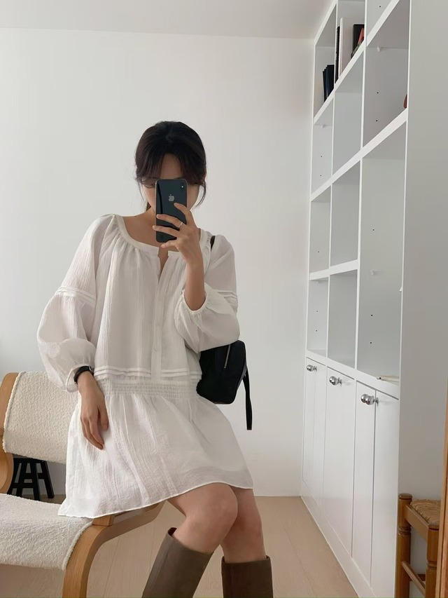 (LITER) mue hood zipup / 2color