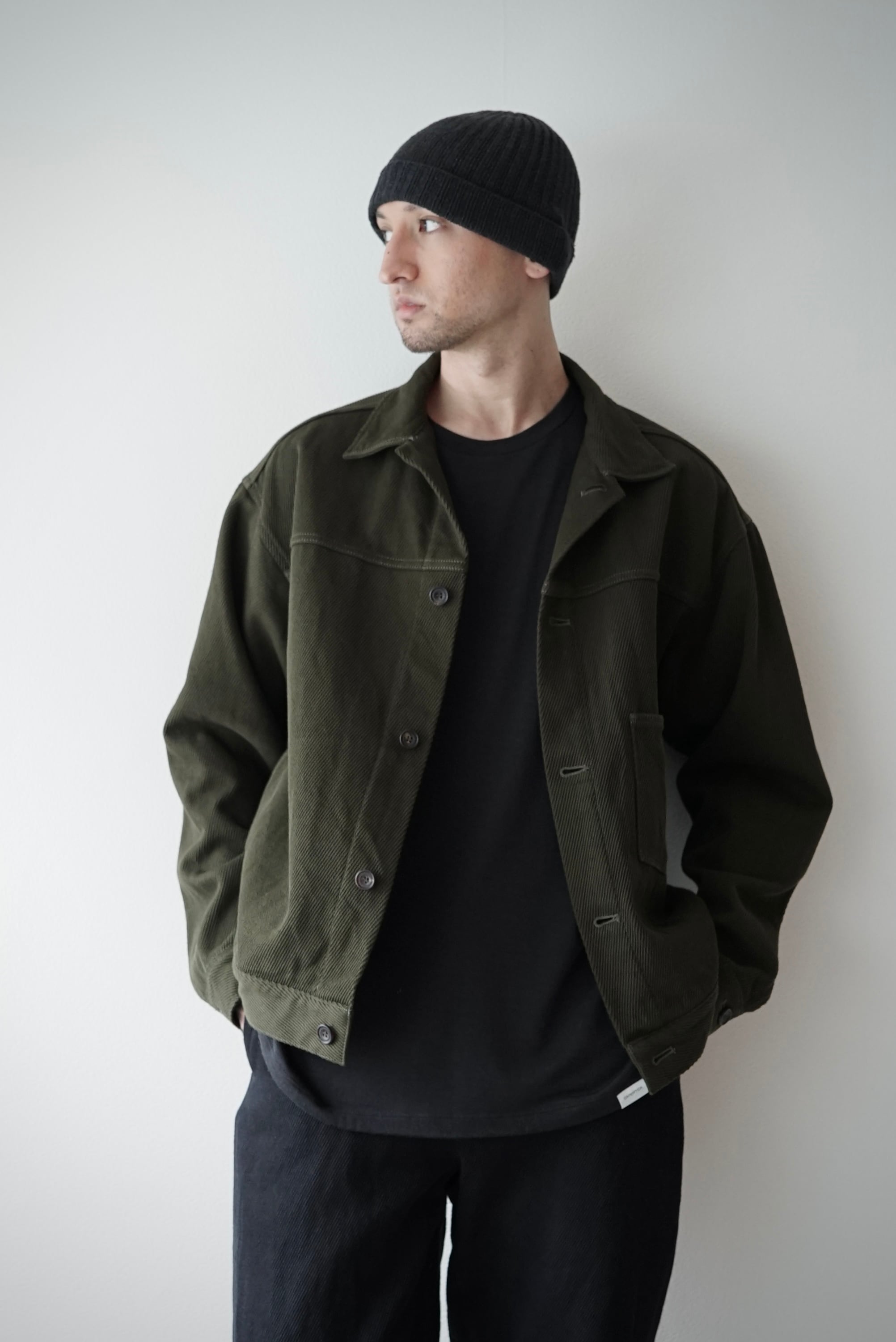 【新品未使用】COLINA コリーナ Workers Jacket ブラック 新品未使用】COLINA コリーナ Workers Jacket ブラック - メルカリ