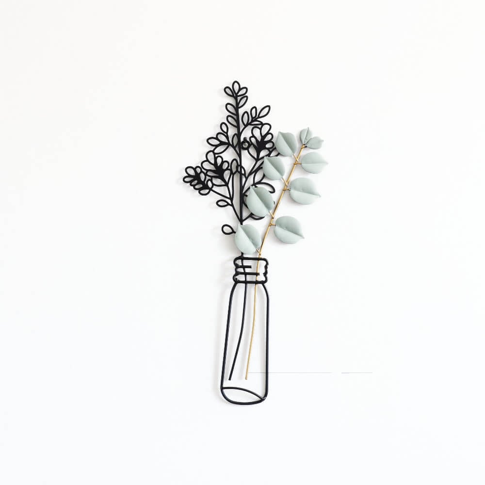 影と質感が際立つ立体ウォールアート 【壁飾りB】