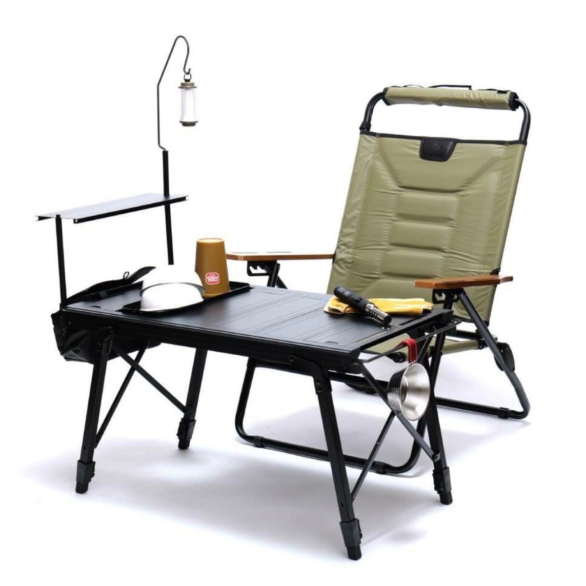 As2ov アッソブ FOLDING TABLE BLACK 折り畳みIGTテーブル | full of life