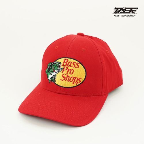 BASS PRO SHOPS /  Embroidered Cotton CAP / Red