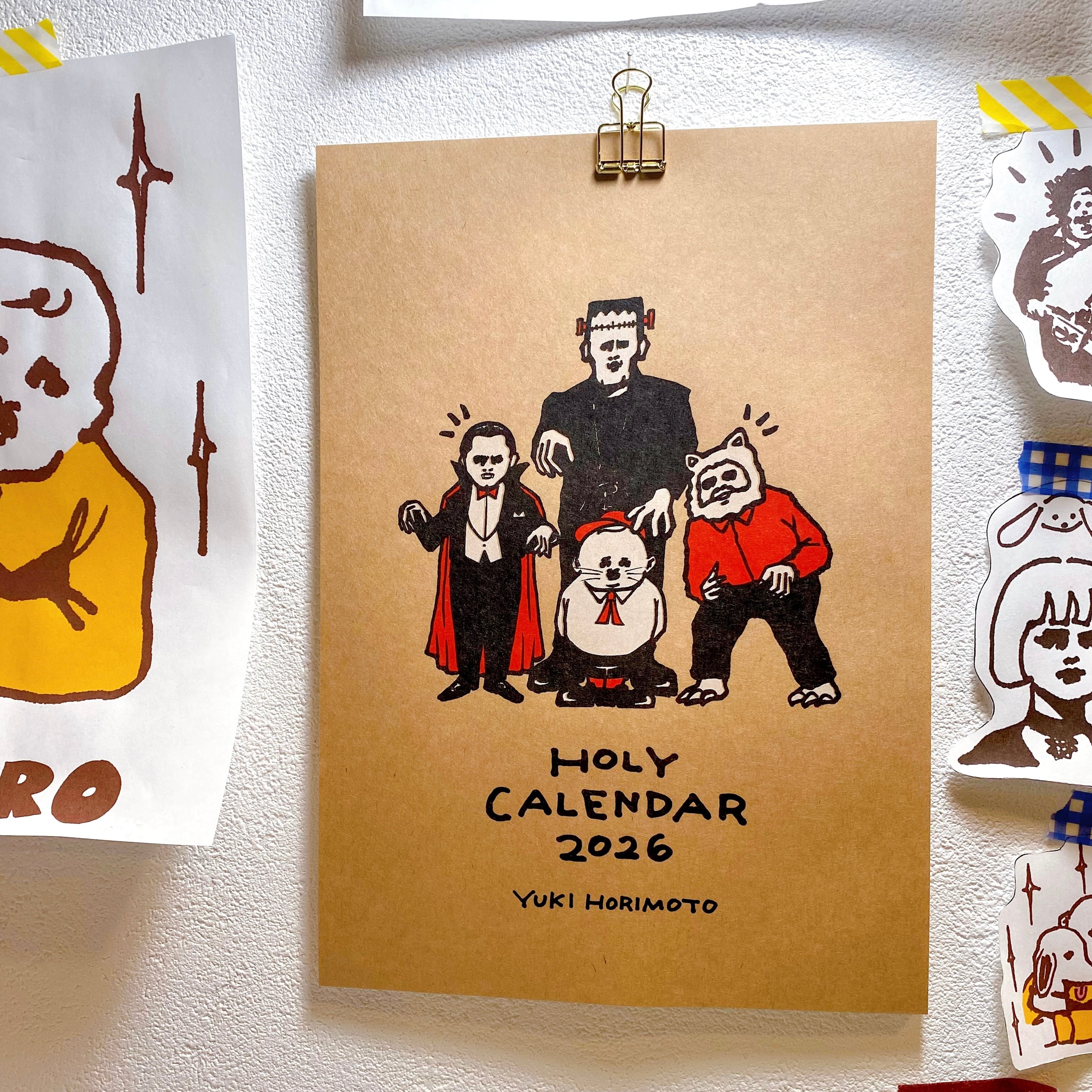 ホーリーカレンダー2026 | YUKI HORIMOTO WEB STORE