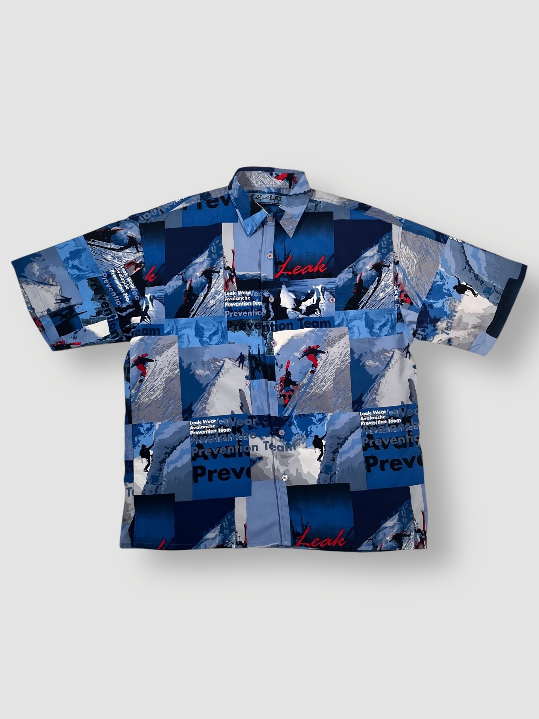 LEAK WEAR” S/S Pattern Shirt | RENGA CLOTHING STORE