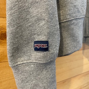 【JANSPORT】カレッジ ミネソタ大学 フットボール DRAGONS ハーフジップ スウェット US古着