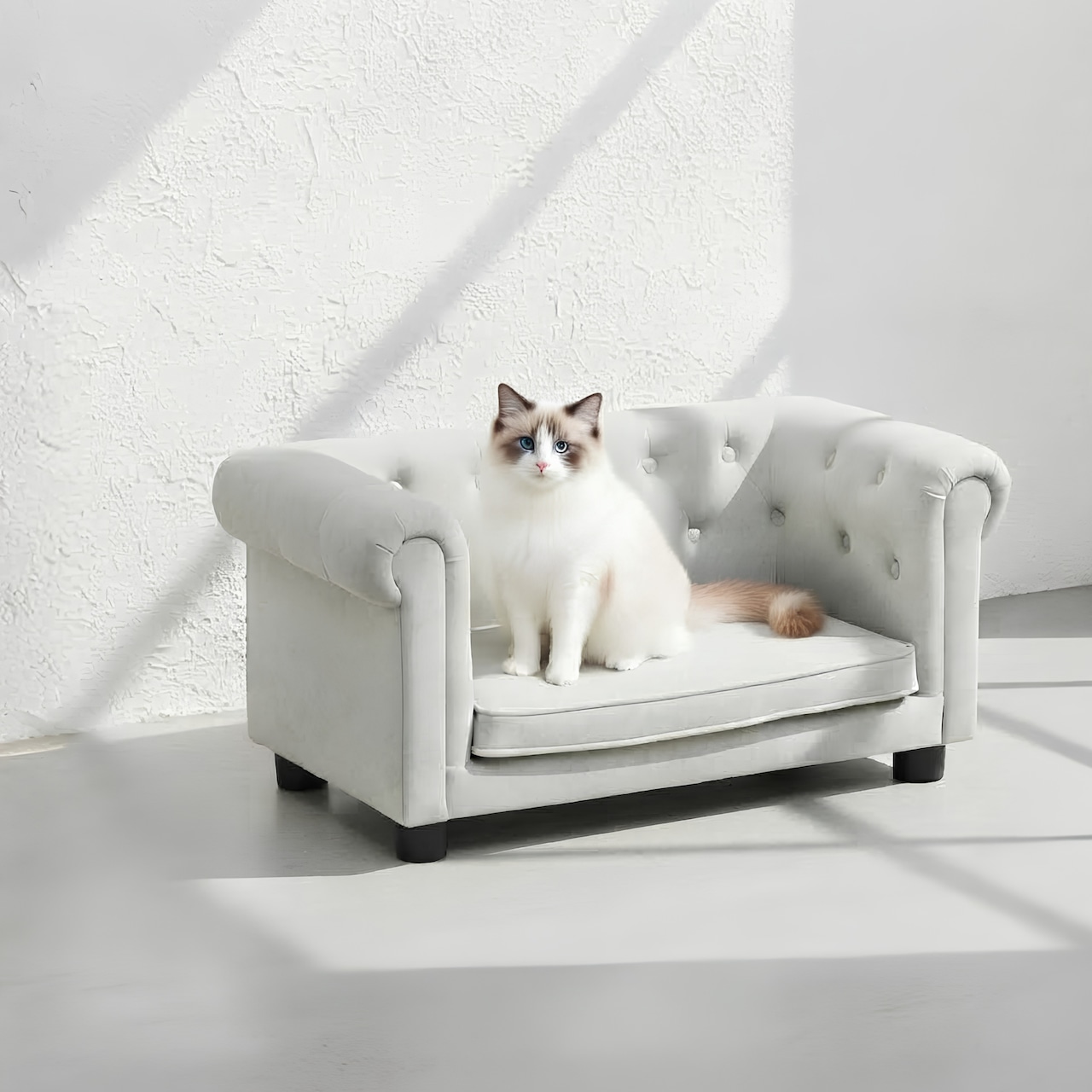 Chesterfield style removable cover