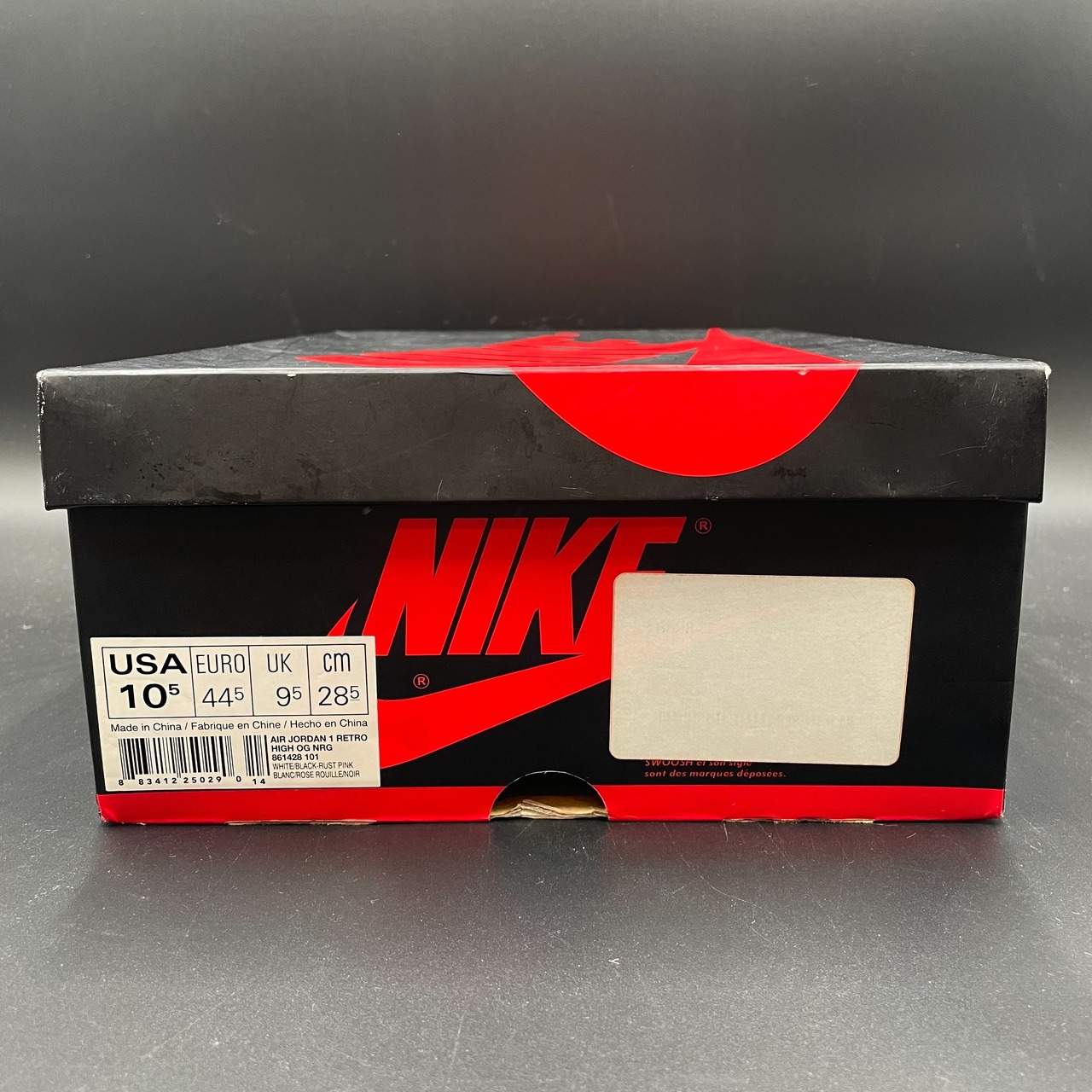 AIR JORDAN 1 RETRO HIGH RUST PINK 861428-101