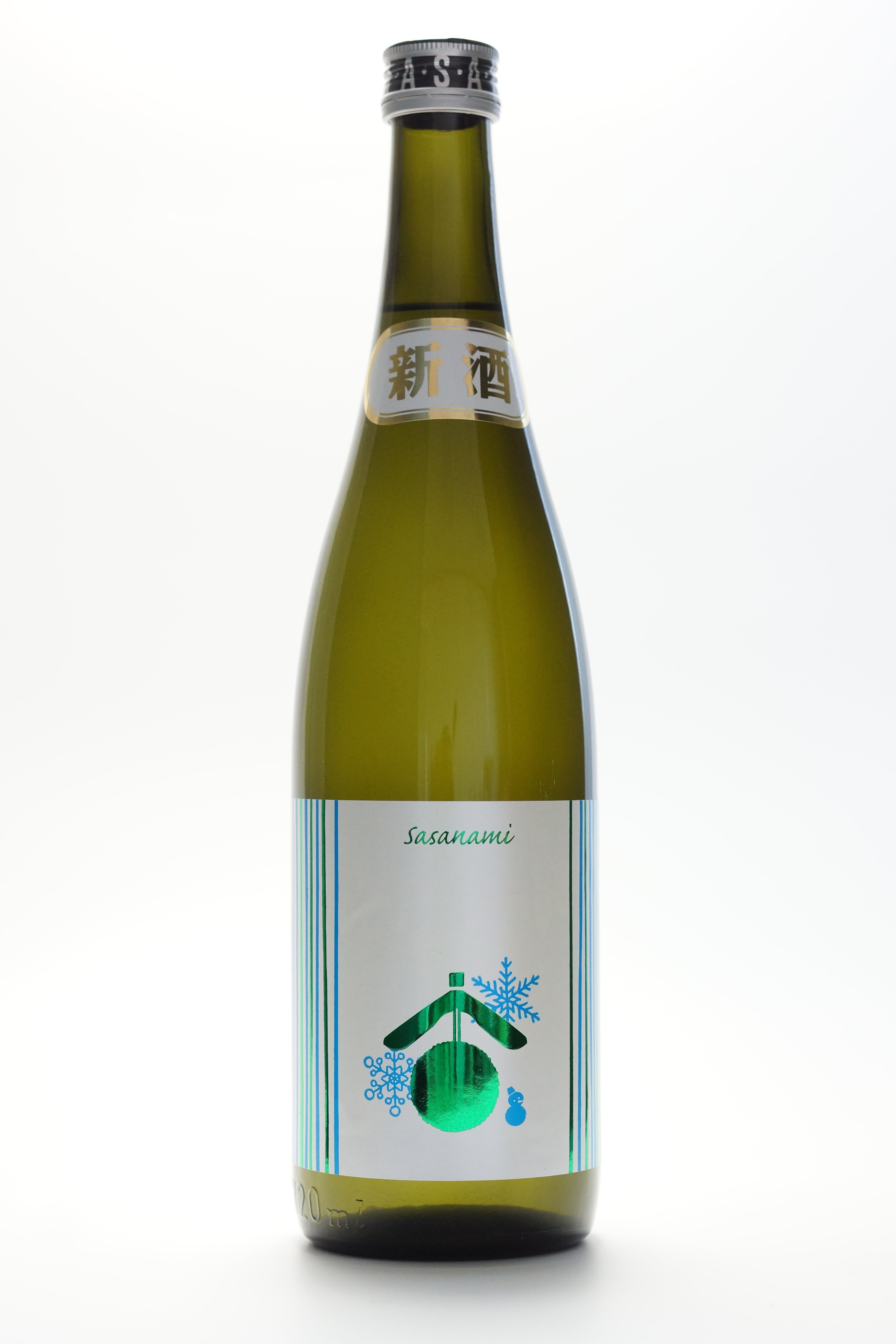 Sasanami 冬 しぼりたて純米生原酒 720ml | 素敵JapanShop