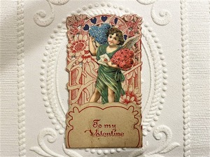 【GPG017】【Valentine】antique card /display goods