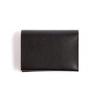 Postalco／Pressed Cotton Card & Coin Wallet／Black