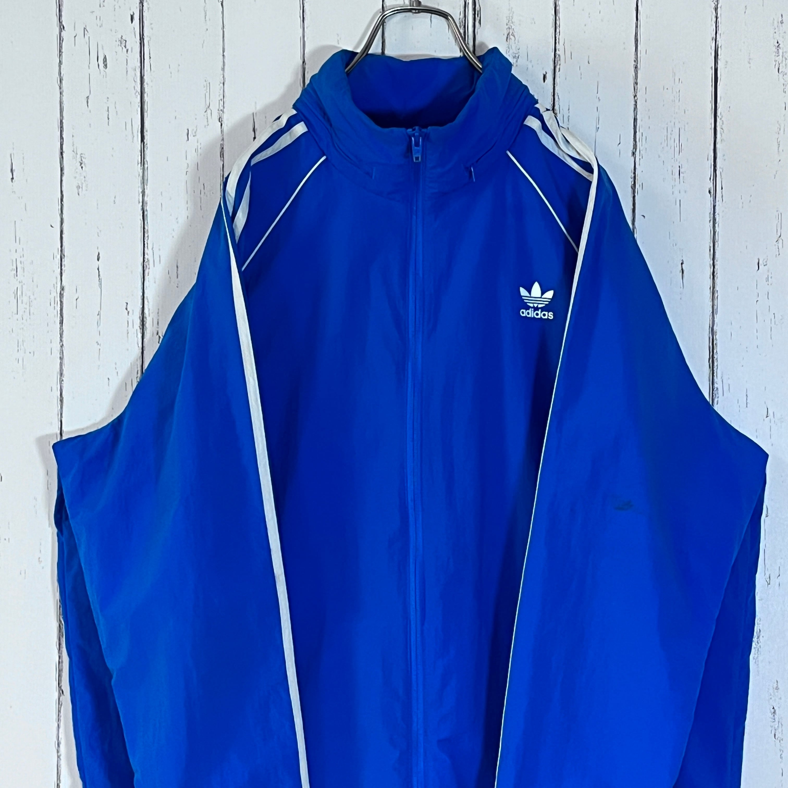 90年代 adidas アディダス ジャージ トラックジャケット メンズL 刺繍 90年代 adidas アディダス ジャージ トラックジャケット メンズL 刺繍