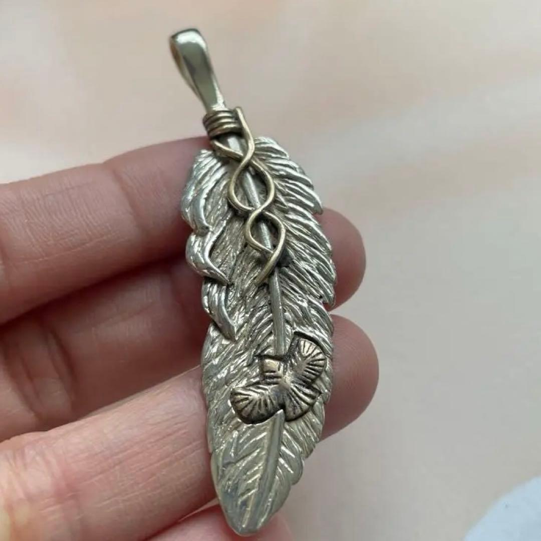 CHROME HEARTS クロムハーツ ダブルダガー ペンダントトップ 22K