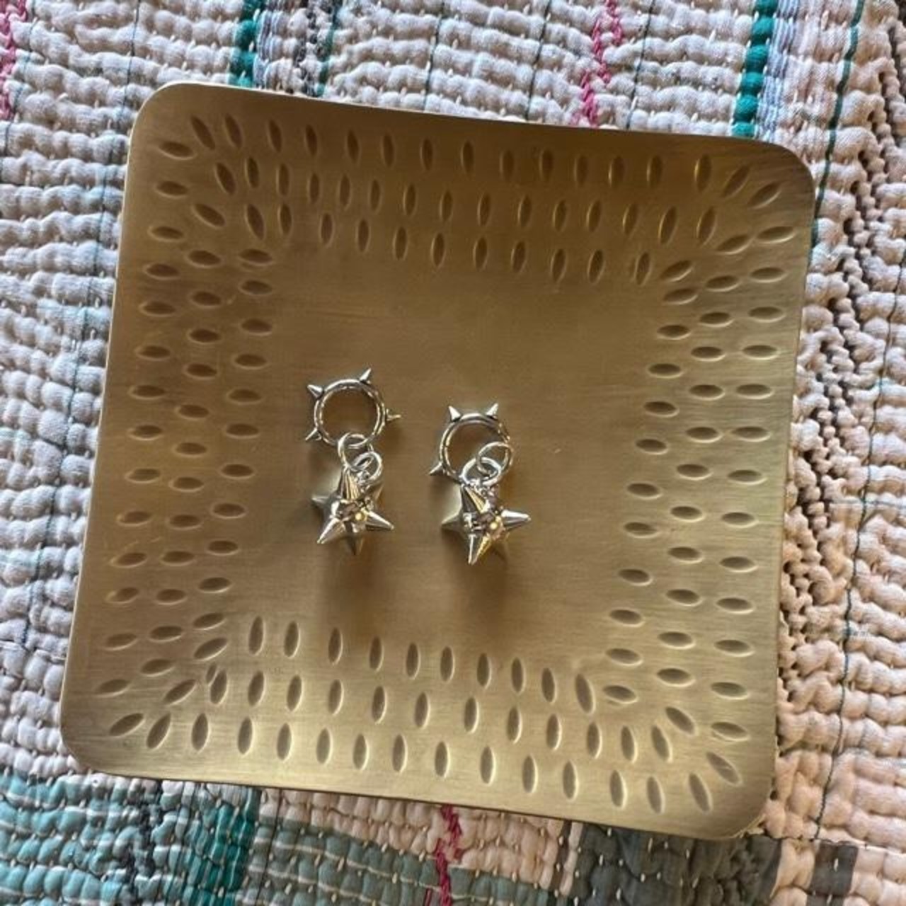 TOPANGA Jewelry　Spiky earrings　スパイキーピアス　ピアス　トゲトゲ　ジュエリー　ギフト　プレゼント