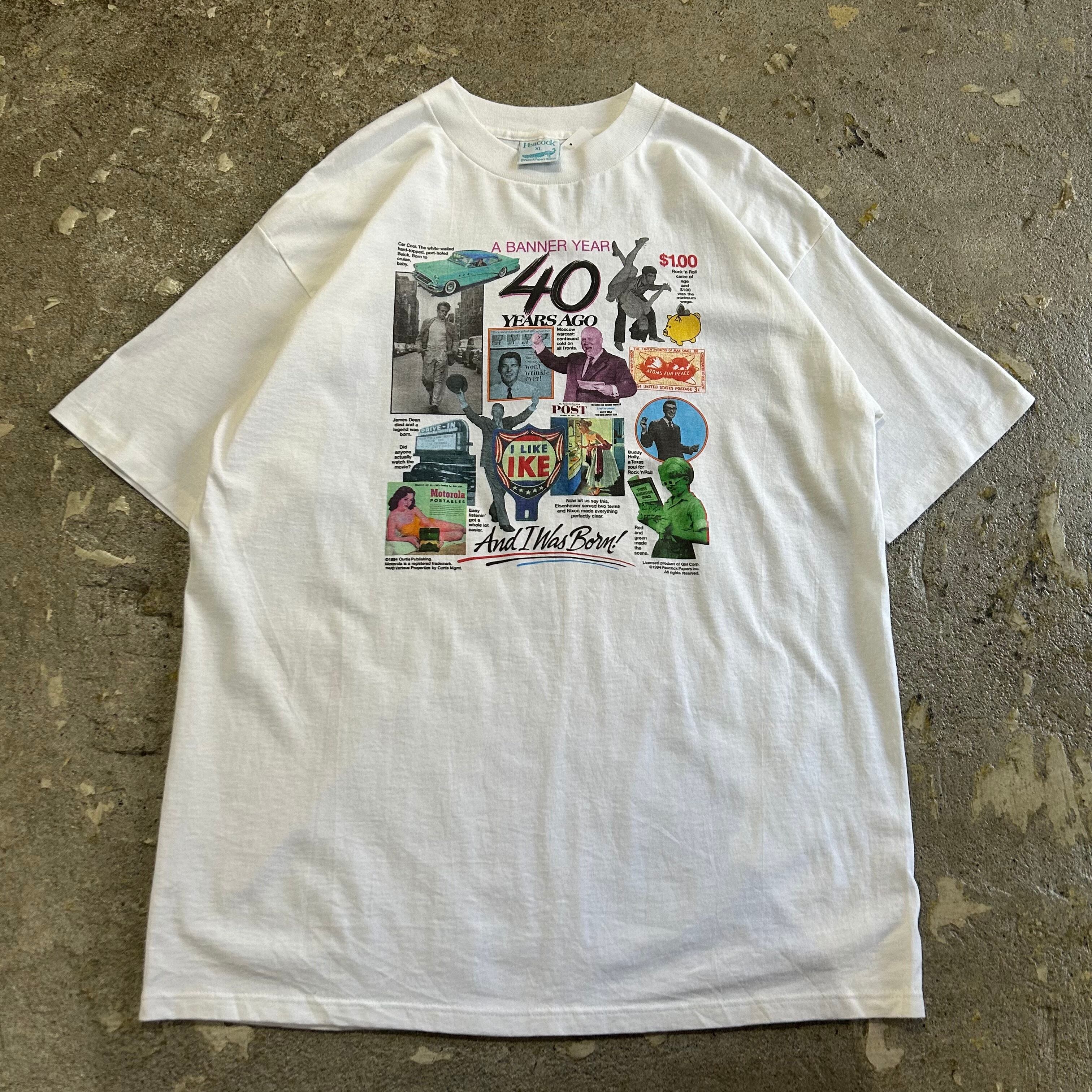 Dead Stock!! 90s A Banner Year 40 Years Ago T-shirt【仙台店 