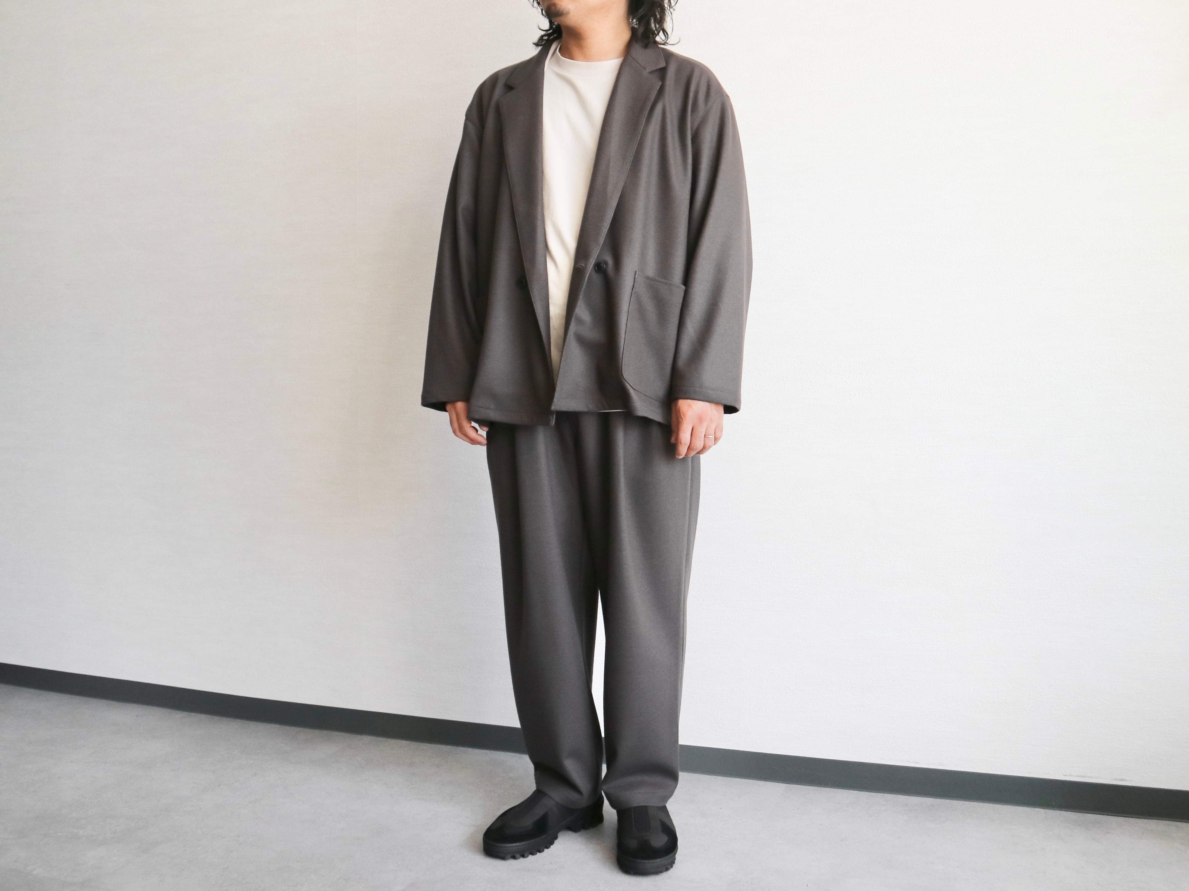 STILL BY HAND スティルバイハンド】WOOL JERSEY TAILORED STILL BY HAND スティルバイハンド】WOOL JERSEY TAILORED