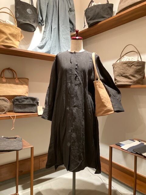 すずきみき (テキスタイル)リネンシャツ