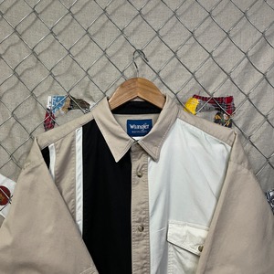 Wrangler　半袖シャツ　メンズXL-3L相当　ビッグサイズ　古着