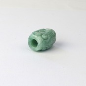 翡翠 如意 モチーフ ペンダントトップ MPH32RY A貨翡翠 jd_pt1037