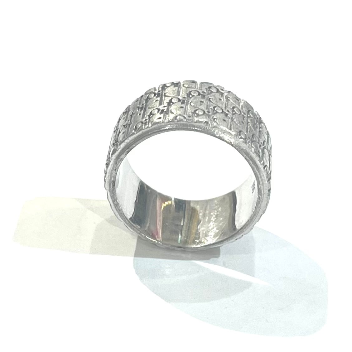 DIOR】Christian Diorオブリーク シグネットリング／スターリング