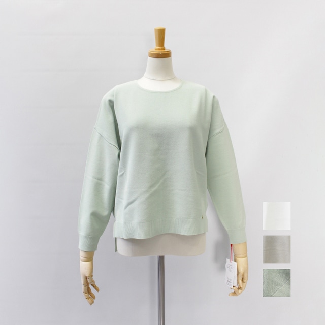 Dignite collier ディニテコリエ エリートストレッチ鹿の子切り替えプルオーバー 80267050 2026春夏新作 [送料無料]