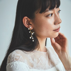 PEARL FOREST EARRINGS (パールフォレストピアス) / LELET NY