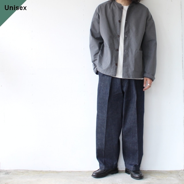 【ラスト１点】HARVESTY トラベルクロスアトリエジャケット Big Atelier Jacket / A32310　（Gray）